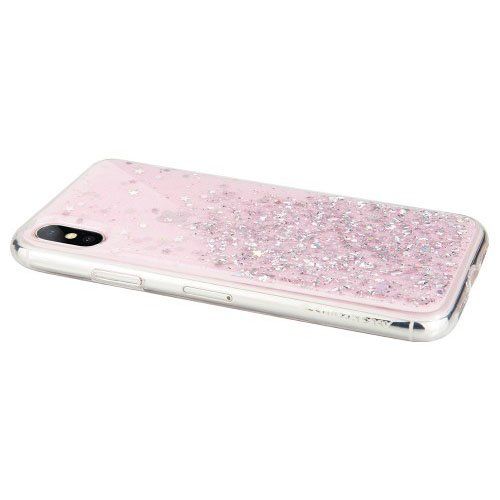Купить Блестящий чехол Switcheasy Starfield розовый для iPhone XS Max по лучшей цене в Украине 🔔 ,  наш интернет - магазин гарантирует качество и быструю доставку вашего заказа 🚀