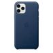 Кожаный чехол oneLounge Leather Case Midnight Blue для iPhone 11 OEM