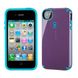 Противоударный чехол Speck CandyShell Purple | Blue для iPhone 4 | 4S