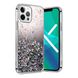 Силіконовий чохол з блискітками iLoungeMax Glitter Silicone Case Black для iPhone 13 Pro Max