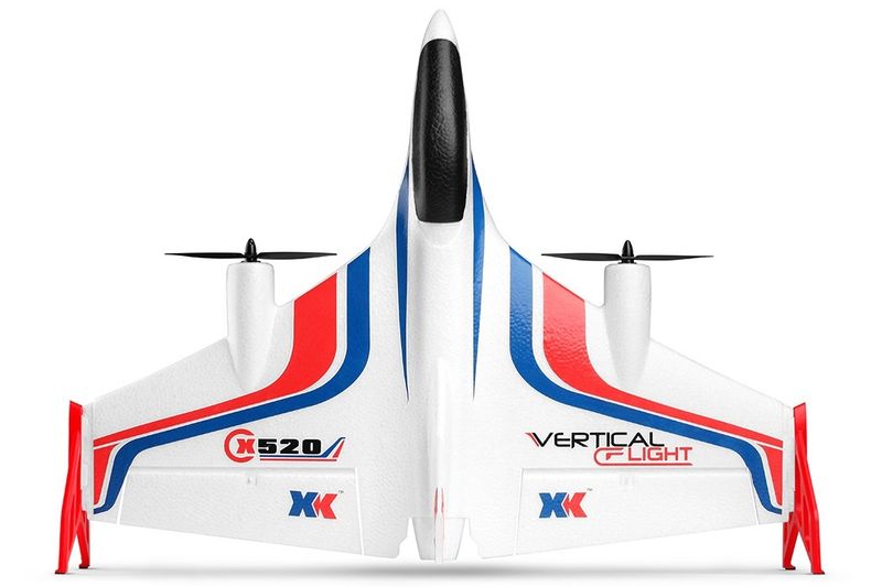 Купить Самолёт VTOL р/у XK X-520 520мм бесколлекторный со стабилизацией по лучшей цене в Украине 🔔 ,  наш интернет - магазин гарантирует качество и быструю доставку вашего заказа 🚀