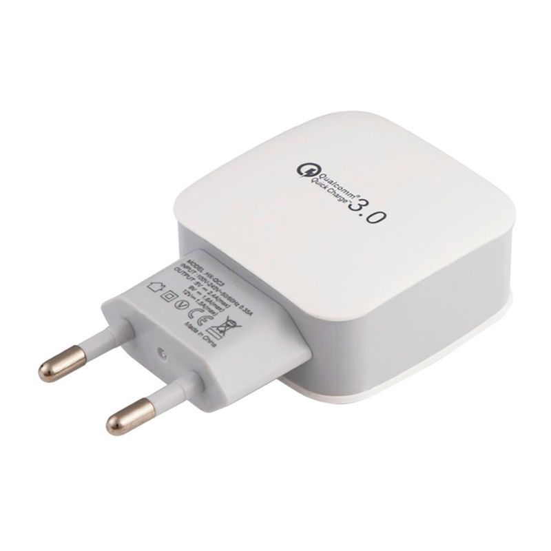 Купить Зарядное устройство oneLounge Yojock Qualcomm Quick Charge 3.0 White по лучшей цене в Украине 🔔 ,  наш интернет - магазин гарантирует качество и быструю доставку вашего заказа 🚀