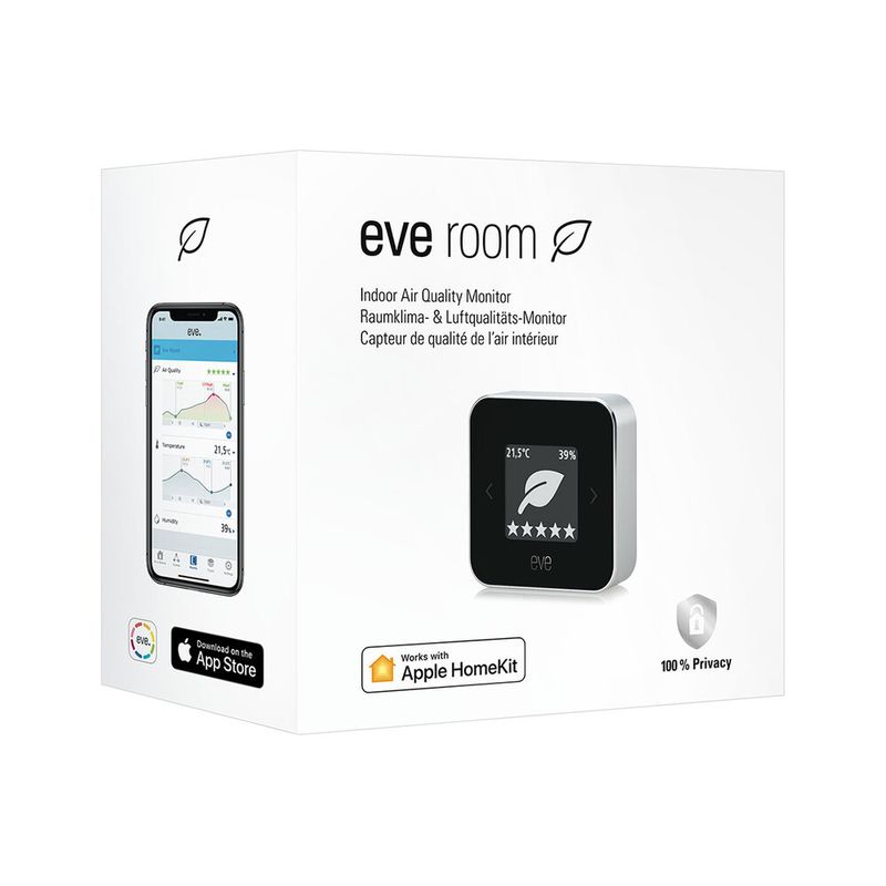Купити Кімнатний аналізатор повітря Eve Room Apple HomeKit за найкращою ціною в Україні 🔔, наш інтернет - магазин гарантує якість і швидку доставку вашого замовлення 🚀