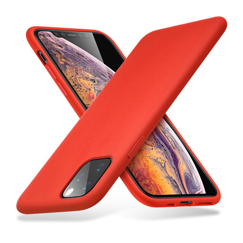 Купити Червоний силіконовий чохол ESR Yippee Color Red для iPhone Pro 11 за найкращою ціною в Україні 🔔, наш інтернет - магазин гарантує якість і швидку доставку вашого замовлення 🚀
