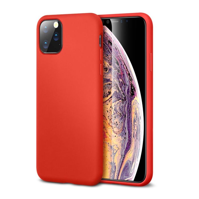 Купити Червоний силіконовий чохол ESR Yippee Color Red для iPhone Pro 11 за найкращою ціною в Україні 🔔, наш інтернет - магазин гарантує якість і швидку доставку вашого замовлення 🚀