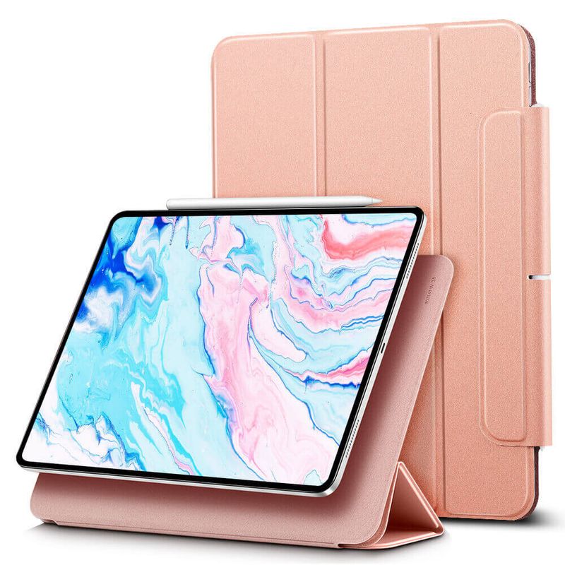 Купить Магнитный чехол-книжка ESR Rebound Magnetic Rose Gold для iPad Air 4 (2020) по лучшей цене в Украине 🔔 ,  наш интернет - магазин гарантирует качество и быструю доставку вашего заказа 🚀