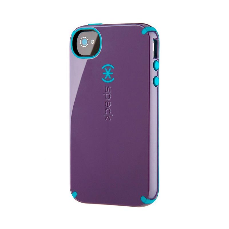 Купить Противоударный чехол Speck CandyShell Purple | Blue для iPhone 4 | 4S по лучшей цене в Украине 🔔 ,  наш интернет - магазин гарантирует качество и быструю доставку вашего заказа 🚀