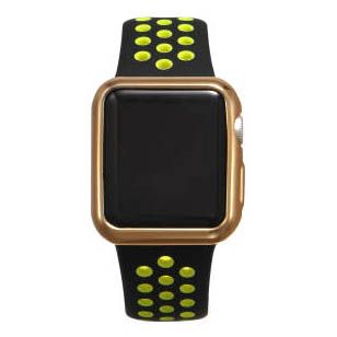 Купити Силіконовий чохол Coteetci золотий для Apple Watch 3/2 38мм за найкращою ціною в Україні 🔔, наш інтернет - магазин гарантує якість і швидку доставку вашого замовлення 🚀