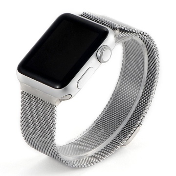 Купити Ремінець для Apple Watch 38мм - Coteetci W6 сріблястий за найкращою ціною в Україні 🔔, наш інтернет - магазин гарантує якість і швидку доставку вашого замовлення 🚀