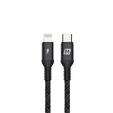 Купити Зарядний кабель для iPhone Momax Elite Link Lightning to Type-C 0.3 m Black за найкращою ціною в Україні 🔔, наш інтернет - магазин гарантує якість і швидку доставку вашого замовлення 🚀