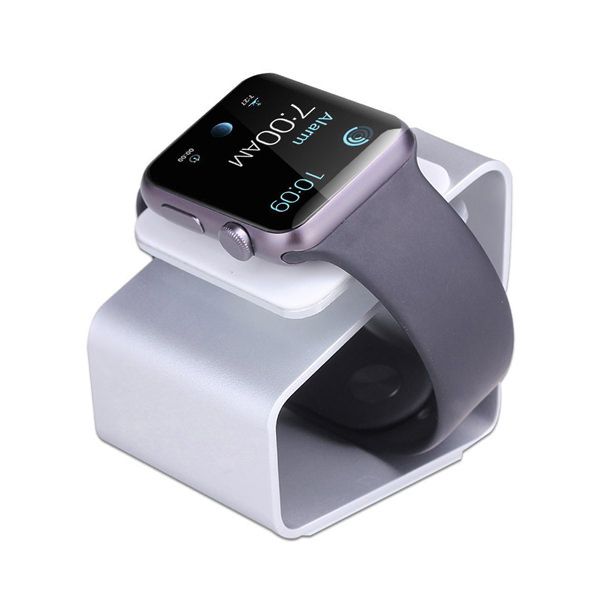 Купить Алюминиевая док-станция oneLounge Alloy Bracket Silver для Apple Watch по лучшей цене в Украине 🔔 ,  наш интернет - магазин гарантирует качество и быструю доставку вашего заказа 🚀