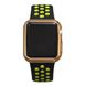 Силіконовий чохол Coteetci золотий для Apple Watch 3/2 38мм