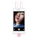 Фото/видео свет Baseus Selfie Light With Double Light розовый для iPhone