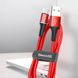 Кабель Baseus halo data cable USB For Micro 3A 1m красный