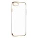 Чехол WK ZERO прозрачный + золотой для iPhone 7/8/SE 2020