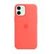 Силиконовый чехол Apple Silicone Case MagSafe Pink Citrus (MHKP3) для iPhone 12 mini