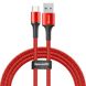 Кабель Baseus halo data cable USB For Micro 3A 1m червоний