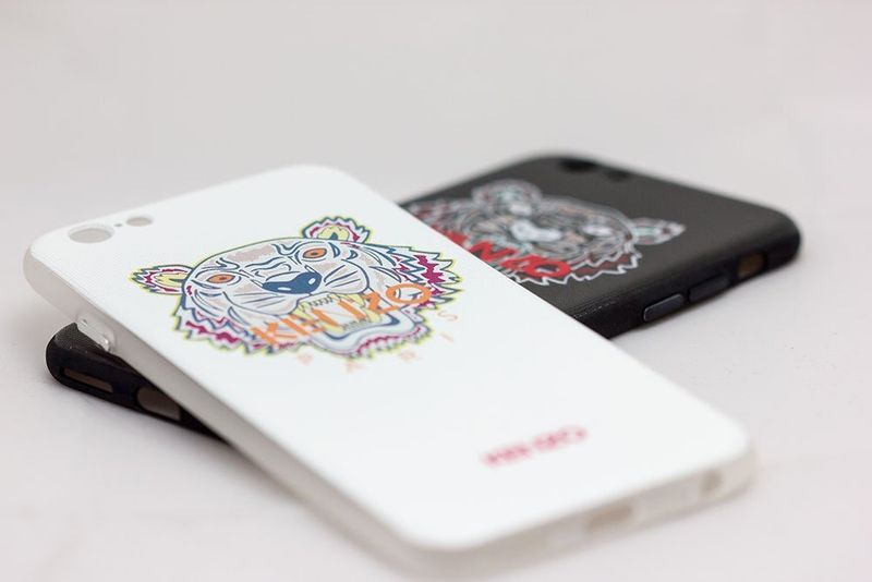 Купити Чохол з малюнком WK Kenzo Paris білий для iPhone 6/6S за найкращою ціною в Україні 🔔, наш інтернет - магазин гарантує якість і швидку доставку вашого замовлення 🚀