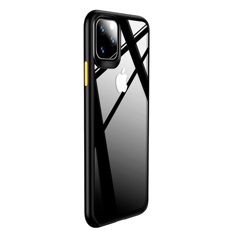 Купить Чехол USAMS Back Case Janz Series Black для iPhone 11 Pro Max по лучшей цене в Украине 🔔 ,  наш интернет - магазин гарантирует качество и быструю доставку вашего заказа 🚀