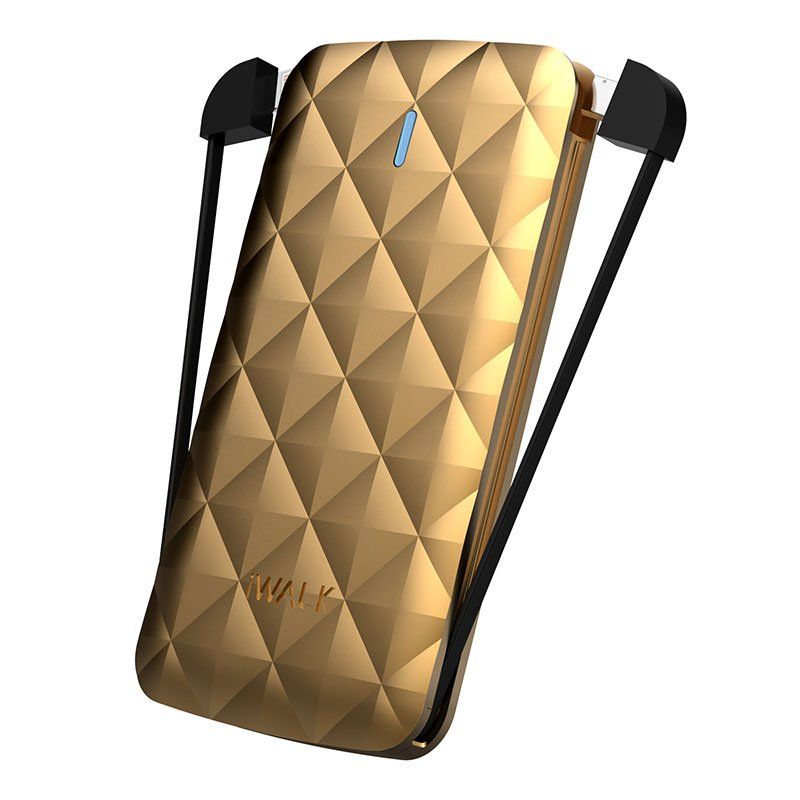 Купити Зовнішній акумулятор iWalk Duo 3000mAh золотий за найкращою ціною в Україні 🔔, наш інтернет - магазин гарантує якість і швидку доставку вашого замовлення 🚀