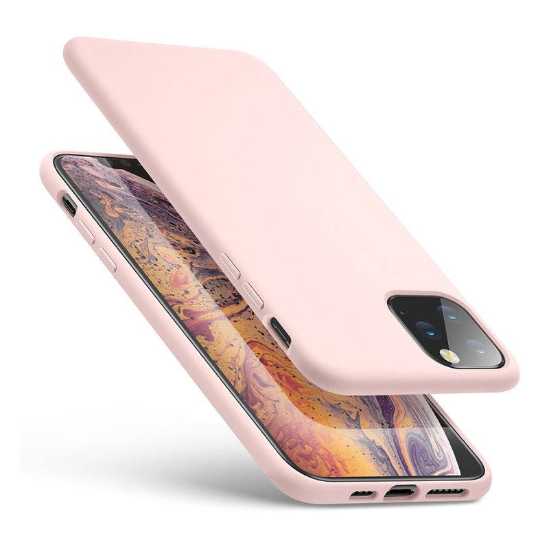 Купити Рожевий силіконовий чохол ESR Yippee Color Pink для iPhone Pro 11 за найкращою ціною в Україні 🔔, наш інтернет - магазин гарантує якість і швидку доставку вашого замовлення 🚀