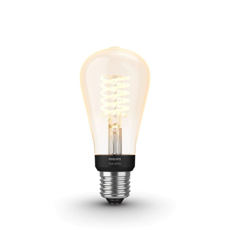 Купить Умная LED лампочка Philips Hue White Filament Edison ST64 E27 Apple HomeKit (1 шт.) по лучшей цене в Украине 🔔 ,  наш интернет - магазин гарантирует качество и быструю доставку вашего заказа 🚀