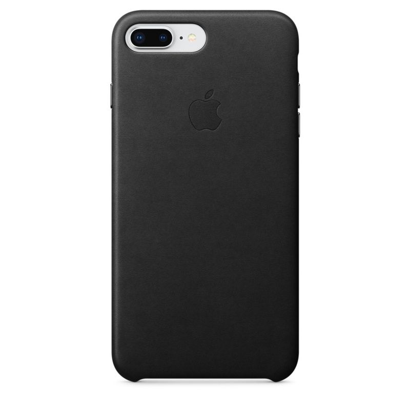 Купить Черный кожаный чехол Apple Leather Case Black (MQHM2) для iPhone 8 Plus | 7 Plus по лучшей цене в Украине 🔔 ,  наш интернет - магазин гарантирует качество и быструю доставку вашего заказа 🚀