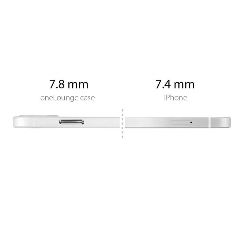 Купить Супертонкий чехол oneLounge 1Thin 0.35mm White для iPhone 12 mini по лучшей цене в Украине 🔔 ,  наш интернет - магазин гарантирует качество и быструю доставку вашего заказа 🚀