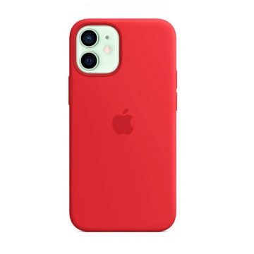 Купити Силіконовий чохол Apple Silicone Case MagSafe (PRODUCT) RED (MHKW3) для iPhone 12 mini за найкращою ціною в Україні 🔔, наш інтернет - магазин гарантує якість і швидку доставку вашого замовлення 🚀