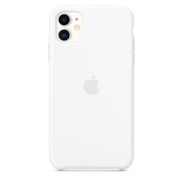 Купити Силиконовый чехол белый для iPhone 11 за найкращою ціною в Україні 🔔, наш інтернет - магазин гарантує якість і швидку доставку вашого замовлення 🚀