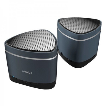 Купить Портативная колонка iWalk Sound Angle Mini синяя по лучшей цене в Украине 🔔 ,  наш интернет - магазин гарантирует качество и быструю доставку вашего заказа 🚀