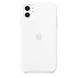 Силиконовый чехол белый для iPhone 11, Білий