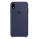 Силіконовий чохол iLoungeMax Silicone Case Midnight Blue для iPhone XR OEM