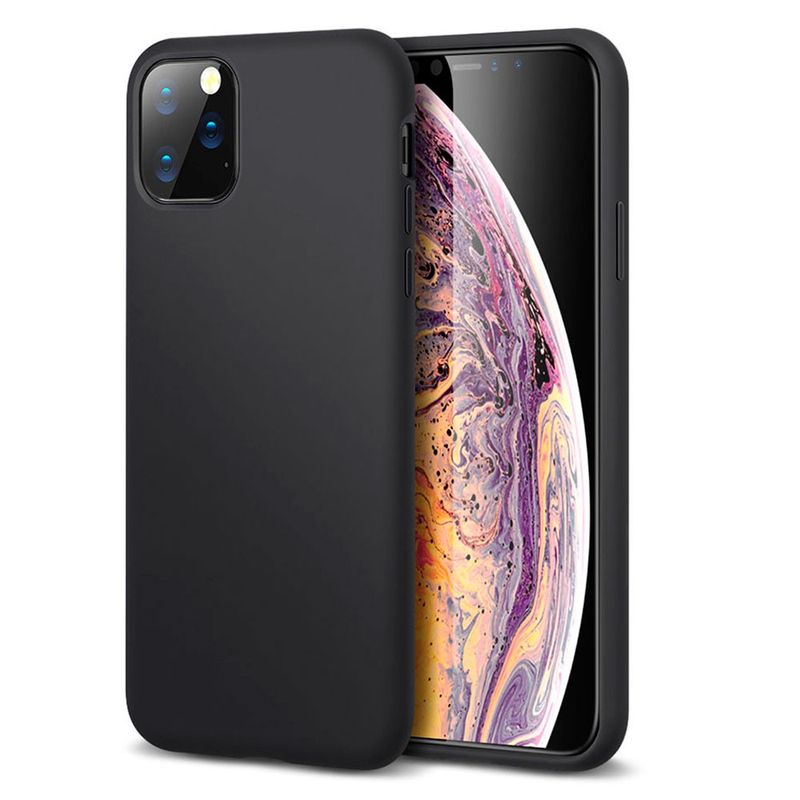 Купить Черный силиконовый чехол ESR Yippee Color Black для iPhone 11 Pro Max по лучшей цене в Украине 🔔 ,  наш интернет - магазин гарантирует качество и быструю доставку вашего заказа 🚀