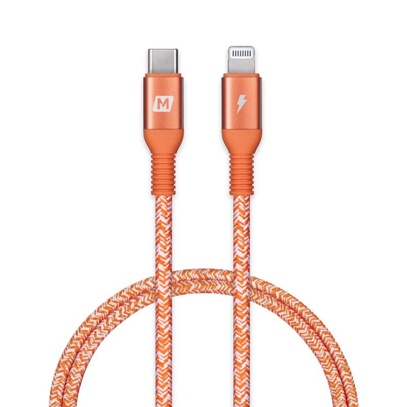 Купить Зарядный кабель для iPhone Momax Elite Link Lightning to Type-C 0.3m Coral по лучшей цене в Украине 🔔 ,  наш интернет - магазин гарантирует качество и быструю доставку вашего заказа 🚀