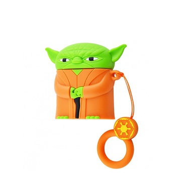 Купить Силиконовый чехол oneLounge Silicone Case Star Wars Yoda для AirPods 2 | 1 по лучшей цене в Украине 🔔 ,  наш интернет - магазин гарантирует качество и быструю доставку вашего заказа 🚀