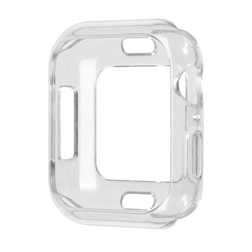 Купить Силиконовый чехол Coteetci TPU Case прозрачный для Apple Watch 4/5/6/SE 44mm по лучшей цене в Украине 🔔 ,  наш интернет - магазин гарантирует качество и быструю доставку вашего заказа 🚀
