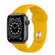 Ремінець oneLounge Sport Band 38mm | 40mm Yellow для Apple Watch SE| 6 | 5 | 4 | 3 | 2 | 1 OEM