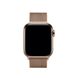 Ремешок oneLounge Milanese Loop Gold для Apple Watch 40mm | 38mm SE | 6 | 5 | 4 | 3 | 2 | 1 OEM
