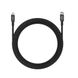 Нейлоновый кабель Momax Elite Link USB-C to Lightning 1.2m Black (MFI)