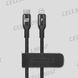 Нейлонові кабель Momax Elite Link USB-C to Lightning 1.2 m Black (MFI)