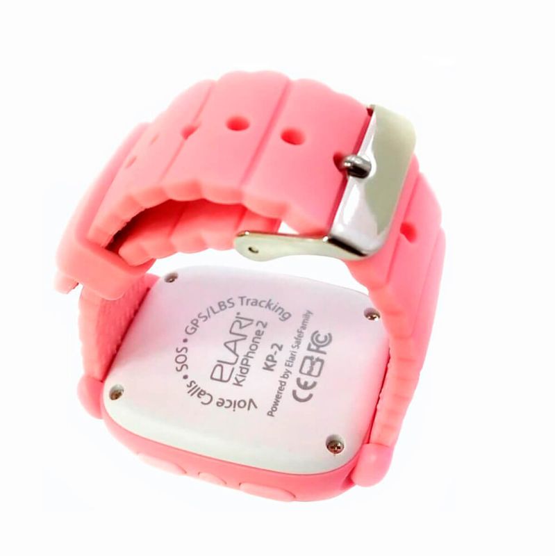 Купить Детские смарт-часы Elari KidPhone 2 Pink с GPS-трекером по лучшей цене в Украине 🔔 ,  наш интернет - магазин гарантирует качество и быструю доставку вашего заказа 🚀