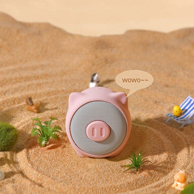 Купити Портативна колонка Baseus Q Chinese Zodiac Wireless Pig E06 рожева за найкращою ціною в Україні 🔔, наш інтернет - магазин гарантує якість і швидку доставку вашого замовлення 🚀