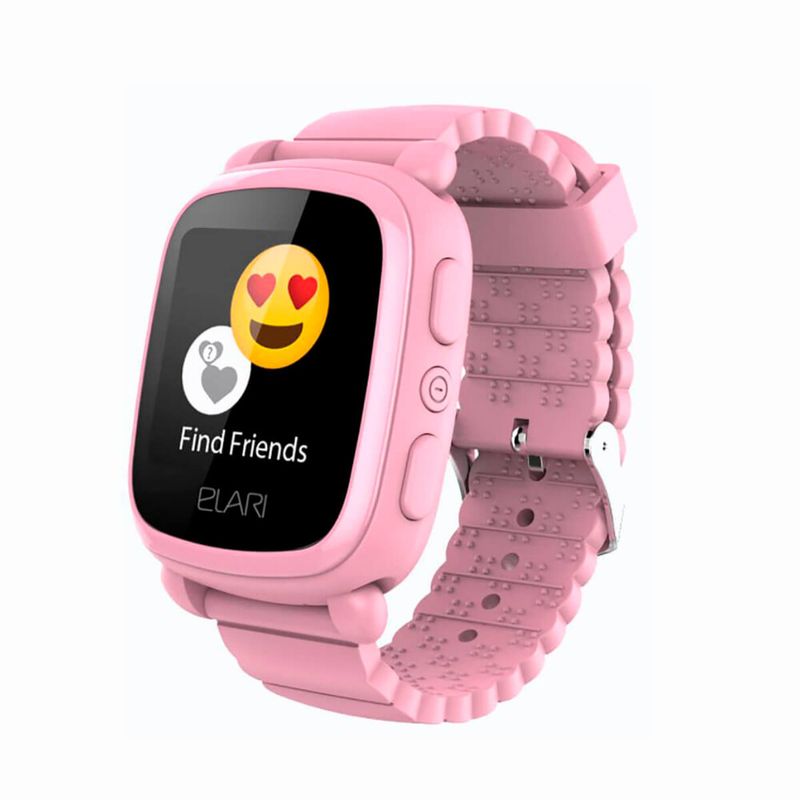 Купити Дитячий смарт-годинник Elari KidPhone 2 Pink з GPS-трекером за найкращою ціною в Україні 🔔, наш інтернет - магазин гарантує якість і швидку доставку вашого замовлення 🚀