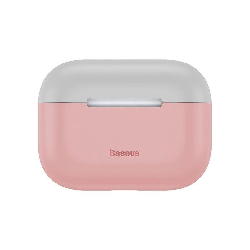 Купити Силиконовый чехол для Apple AirPods Pro Baseus Super Thin Silica Gel Pink | Gray за найкращою ціною в Україні 🔔, наш інтернет - магазин гарантує якість і швидку доставку вашого замовлення 🚀