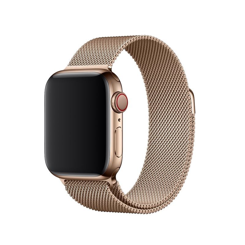 Купити Ремінець oneLounge Milanese Loop Gold для Apple Watch 40mm | 38mm SE | 6 | 5 | 4 | 3 | 2 | 1 OEM за найкращою ціною в Україні 🔔, наш інтернет - магазин гарантує якість і швидку доставку вашого замовлення 🚀