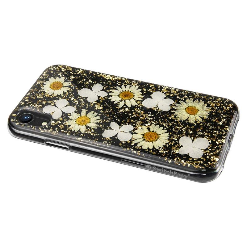 Купить Чехол SwitchEasy Flash Daisy чёрный с ромашками для iPhone XR по лучшей цене в Украине 🔔 ,  наш интернет - магазин гарантирует качество и быструю доставку вашего заказа 🚀