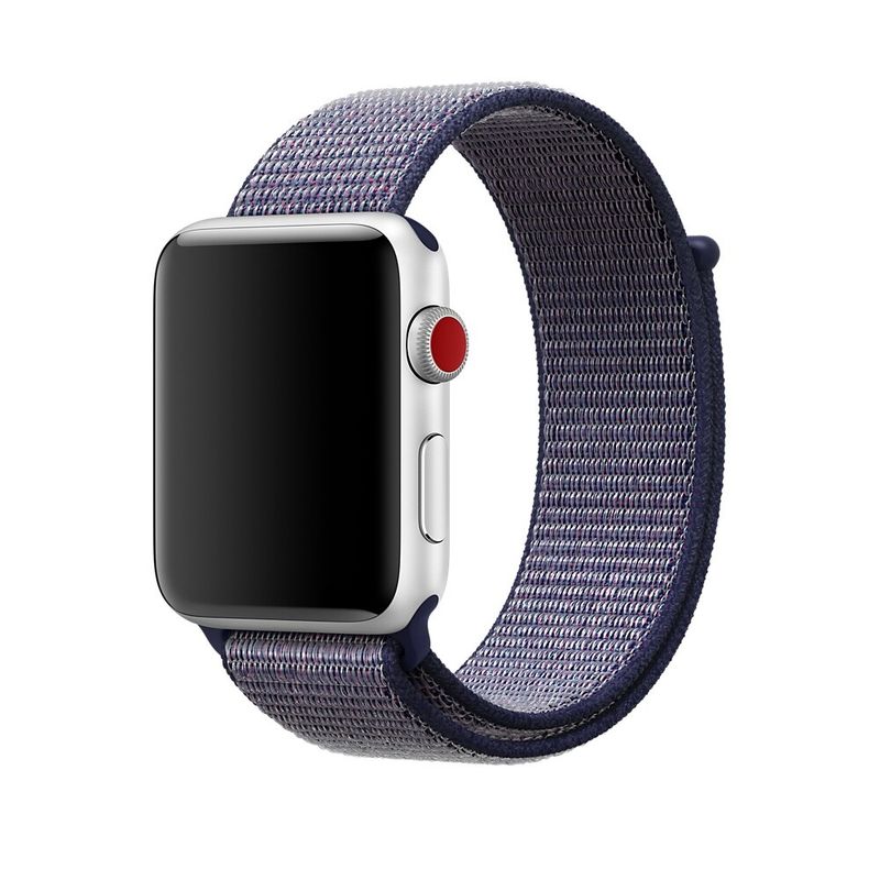 Купить Ремешок oneLounge Sport Loop Midnight Blue для Apple Watch 42mm | 44mm SE | 6 | 5 | 4 | 3 | 2 | 1 OEM по лучшей цене в Украине 🔔 ,  наш интернет - магазин гарантирует качество и быструю доставку вашего заказа 🚀