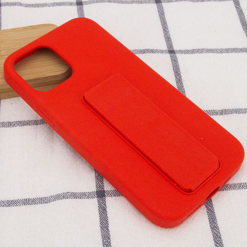 Купить Чехол Silicone Case Hand Holder для Apple iPhone 12 Pro / 12 (6.1") по лучшей цене в Украине 🔔 ,  наш интернет - магазин гарантирует качество и быструю доставку вашего заказа 🚀