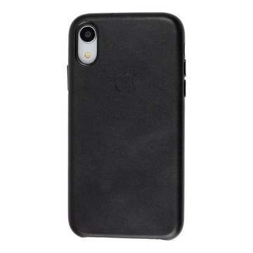 Купить Черный кожаный чехол iLoungeMax Leather Case Black для iPhone XR OEM по лучшей цене в Украине 🔔 ,  наш интернет - магазин гарантирует качество и быструю доставку вашего заказа 🚀